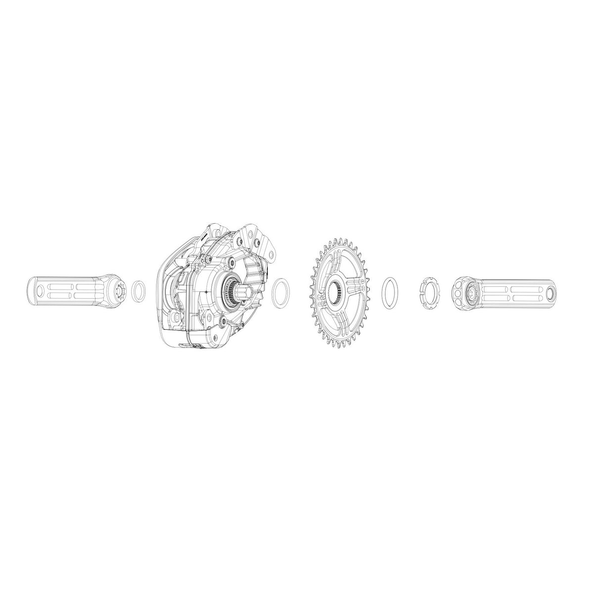 ROTOR E-MTB BOSCH Direct Mount Single Chainring