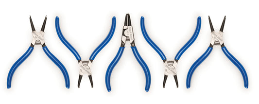 Park Tool RP-SET.2, kompletní obsah sady kleští na pojistné kroužky