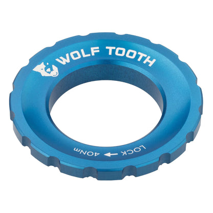 Външна гайка Centerlock WOLF TOOTH Синя