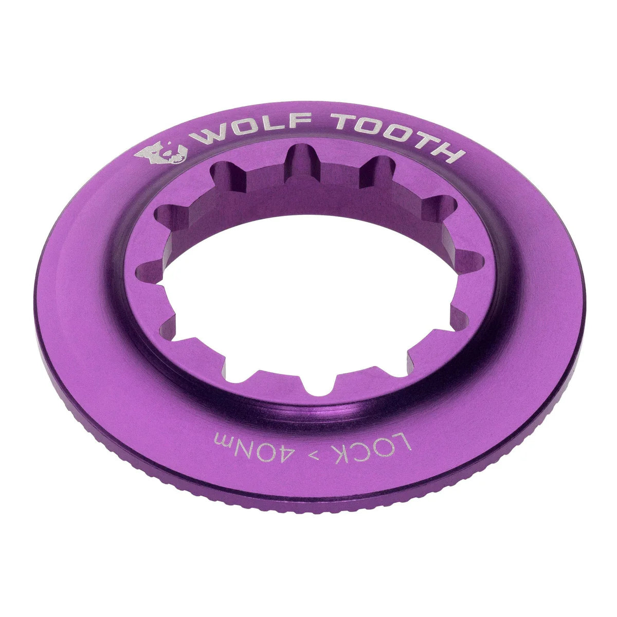 WOLF TOOTH Internal Centerlock Lockring Purple