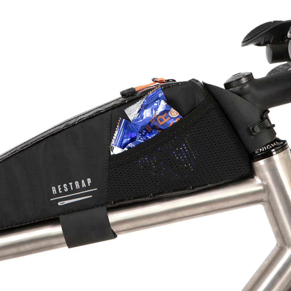 Rammetaske RESTRAP RACE TOP TUBE REGULAR 1.5 L Sort