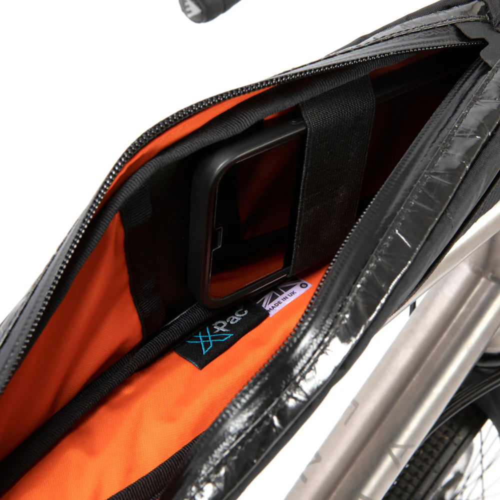 Rammetaske RESTRAP RACE TOP TUBE REGULAR 1.5 L Sort