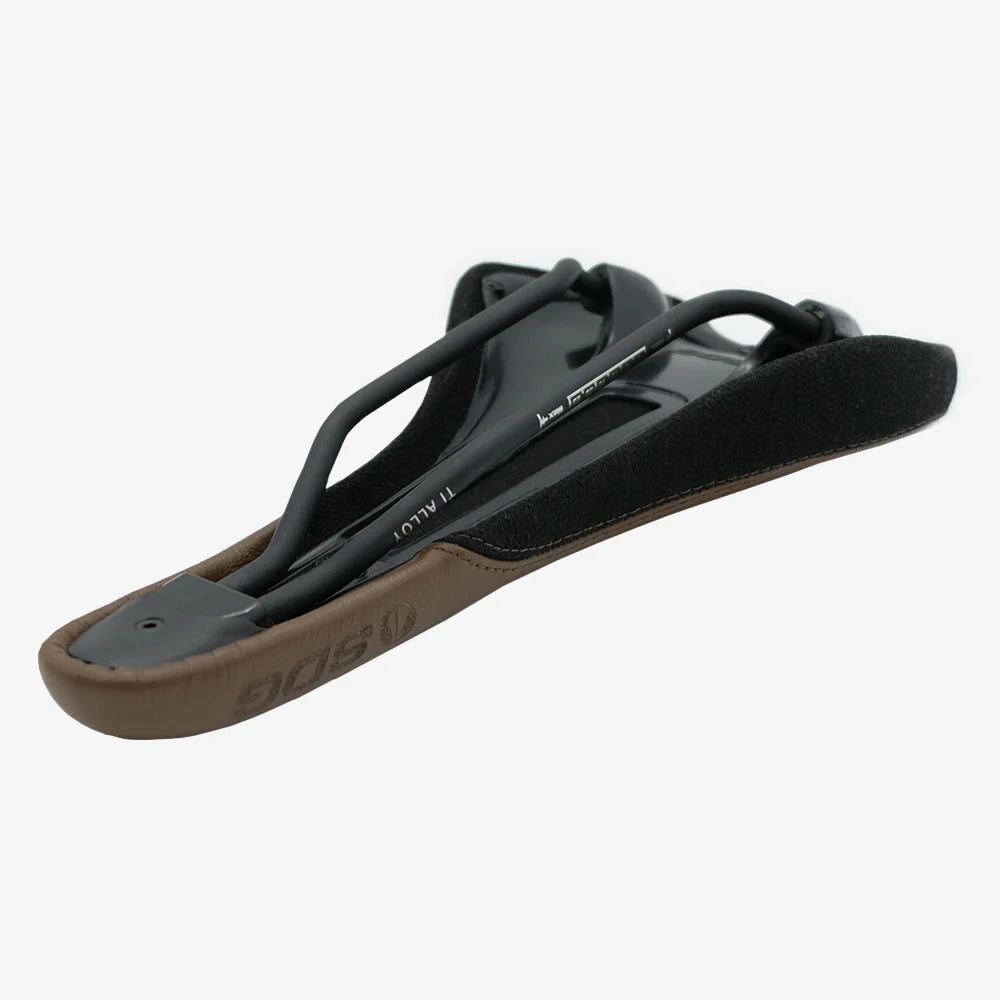 Sadel SDG RADAR MTN Rails Titanium-Alu Brun/Sort