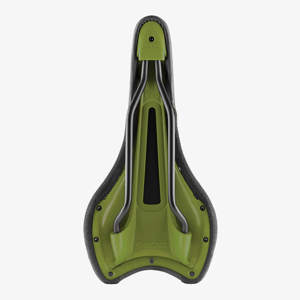 SDG RADAR MTN Cr-Mo Rails Saddle Black/Olive Green