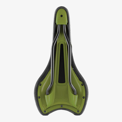 Selle SDG RADAR MTN Rails Cr-Mo Noir/Vert Olive
