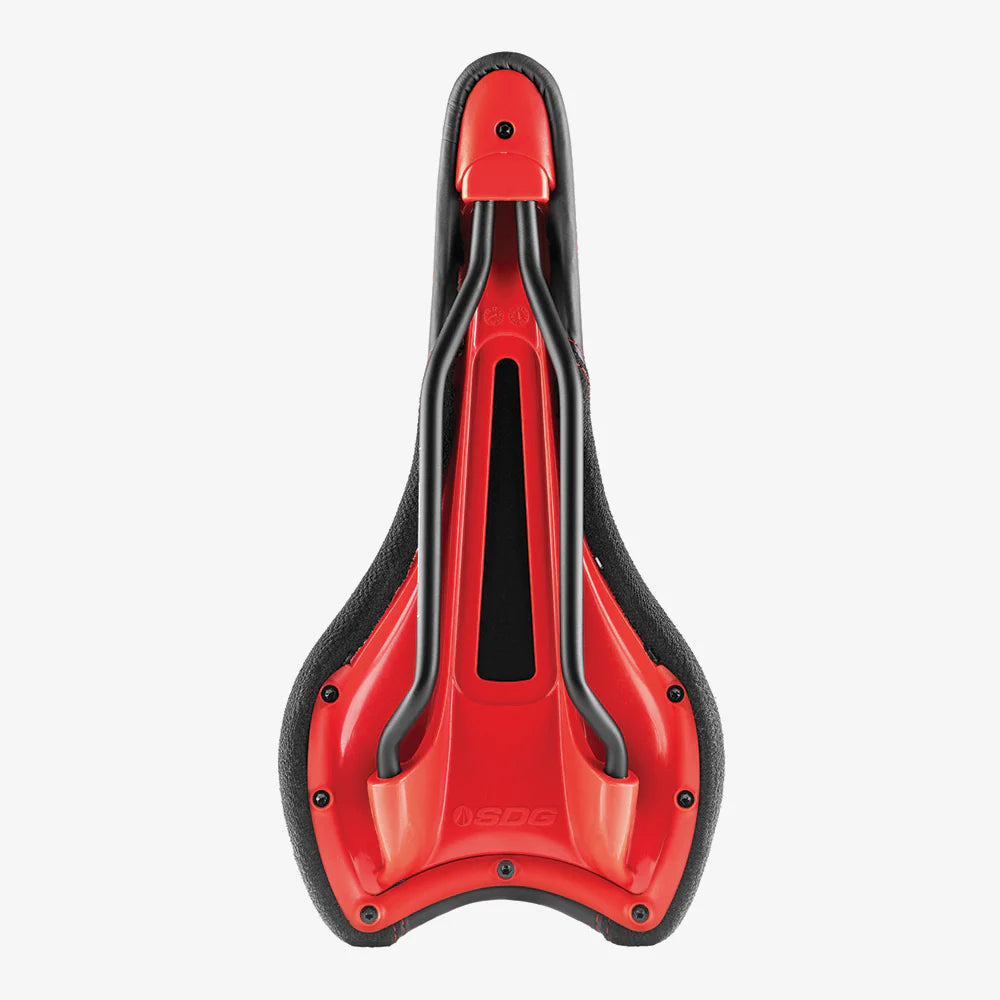 SDG RADAR MTN Cr-Mo Rails Saddle Black/Red