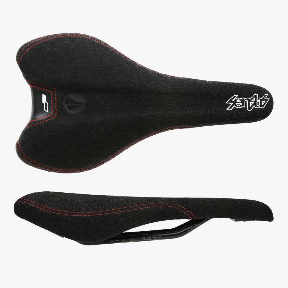 SDG RADAR MTN SENSUS Kevlar Saddle Lux-Alloy Rails Black