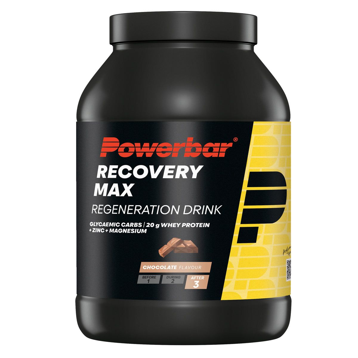 Hersteldrank POWERBAR RECOVERY MAX (1144gr) Chocolade