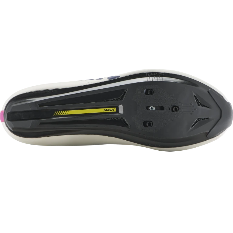 Wielrenschoenen MAVIC COSMIC BOA Wit/Blauw