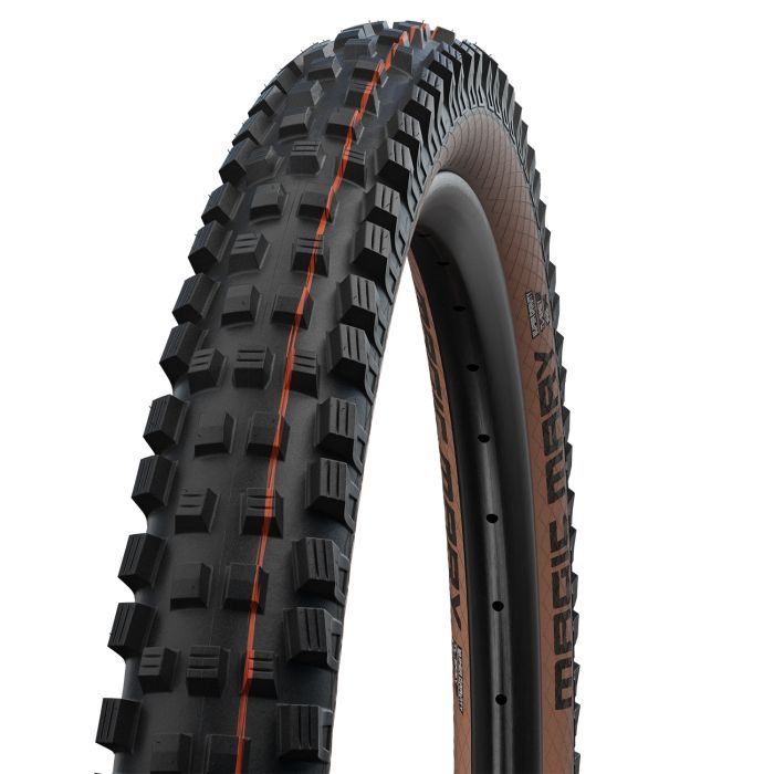 Dæk SCHWALBE MAGIC MARY 29x2.40 ADDIX SOFT SUPERTRAIL Tubeless Ready Souple Marron