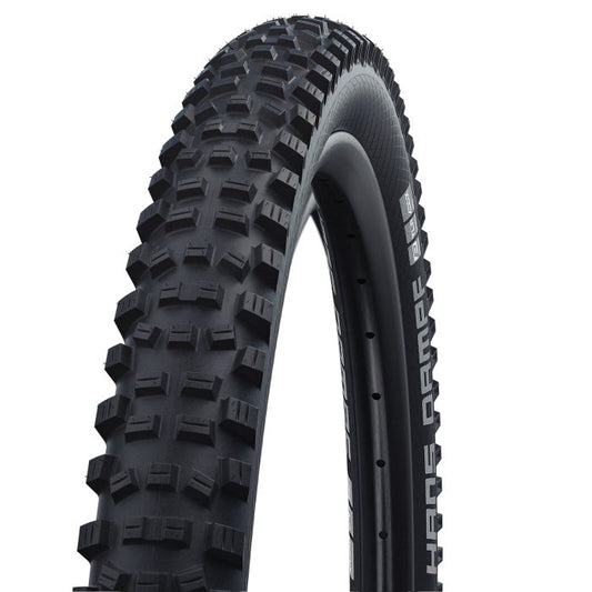 SCHWALBE HANS DAMPF 27.5x2.35 ADDIX Performance Twinskin Tubeless Ready -rengas joustava musta