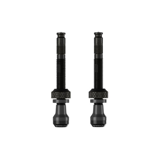 Sada 2 Tubeless Ventilů SCHWALBE CLIK VALVE 60 mm Černá