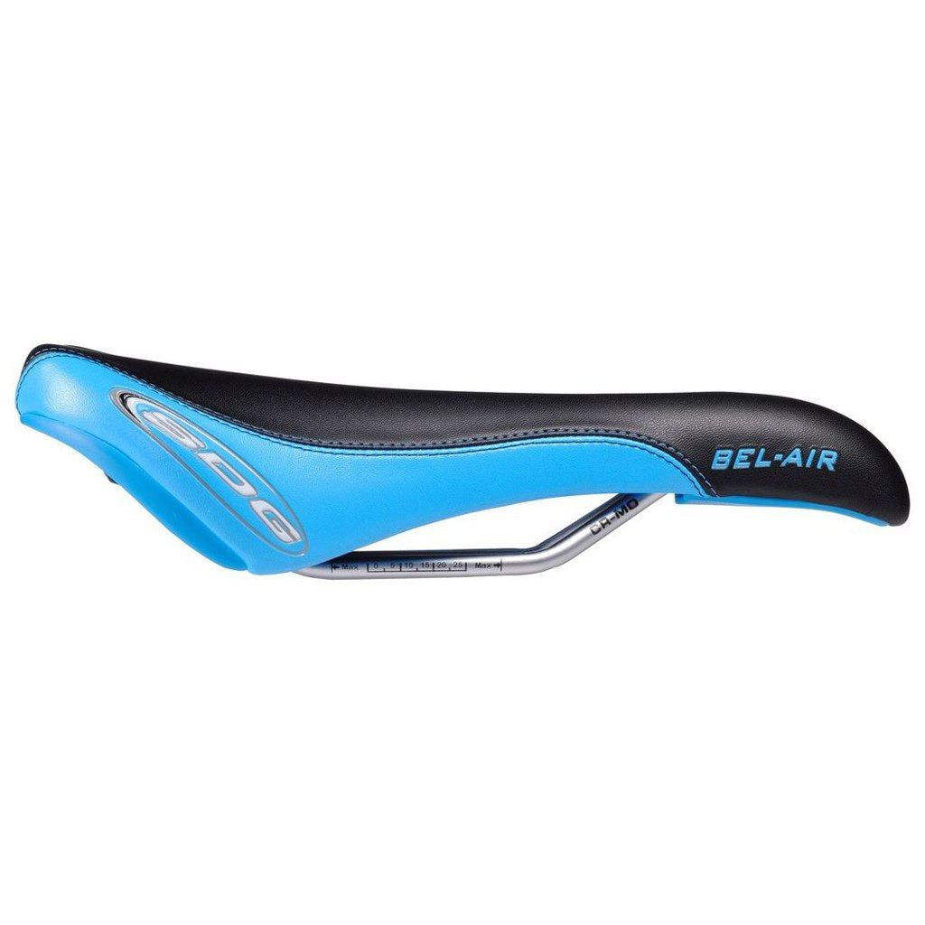 Sadel SDG BEL-AIR RL CrMo Skinner Sort/Blå