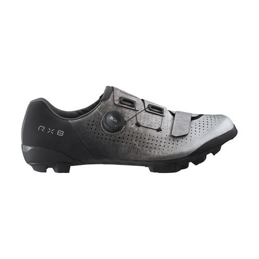 Buty MTB XC/Gravel SHIMANO RX801 Srebrne