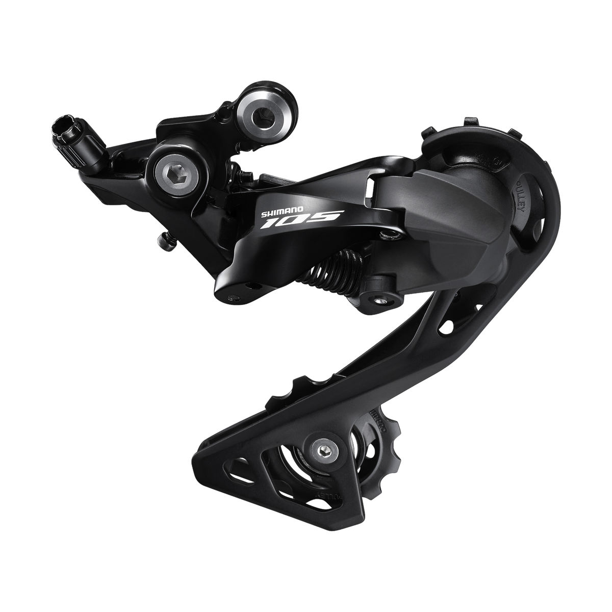 Bageste Derailleur SHIMANO 105 R7000-GS 11V Medium Bur Sort