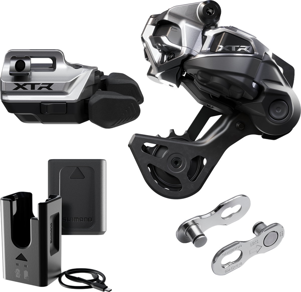 Kit Upgrade SHIMANO XTR Di2 Wireless M9250-GS Μεσαία Πλάκα Τοποθέτηση Μοχλού
