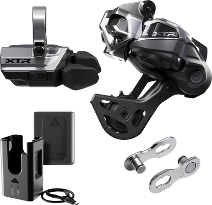SHIMANO XTR Di2 Wireless M9250-GS Keskipitkä häkki, pantakiinnitys -päivityspaketti