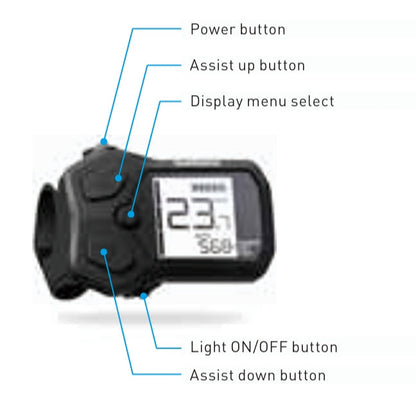 Ecran SHIMANO Steps SC-EN500 I-Spec EV
