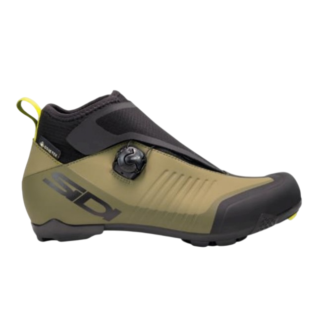 SIDI HIEMX GTX XC/Gravel-maastopyöräilykengät TALVI Musta/Khaki