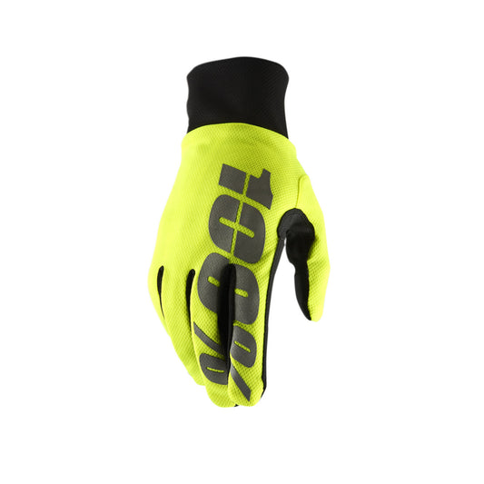 Rękawiczki 100% HYDROMATIC Waterproof Żółte
