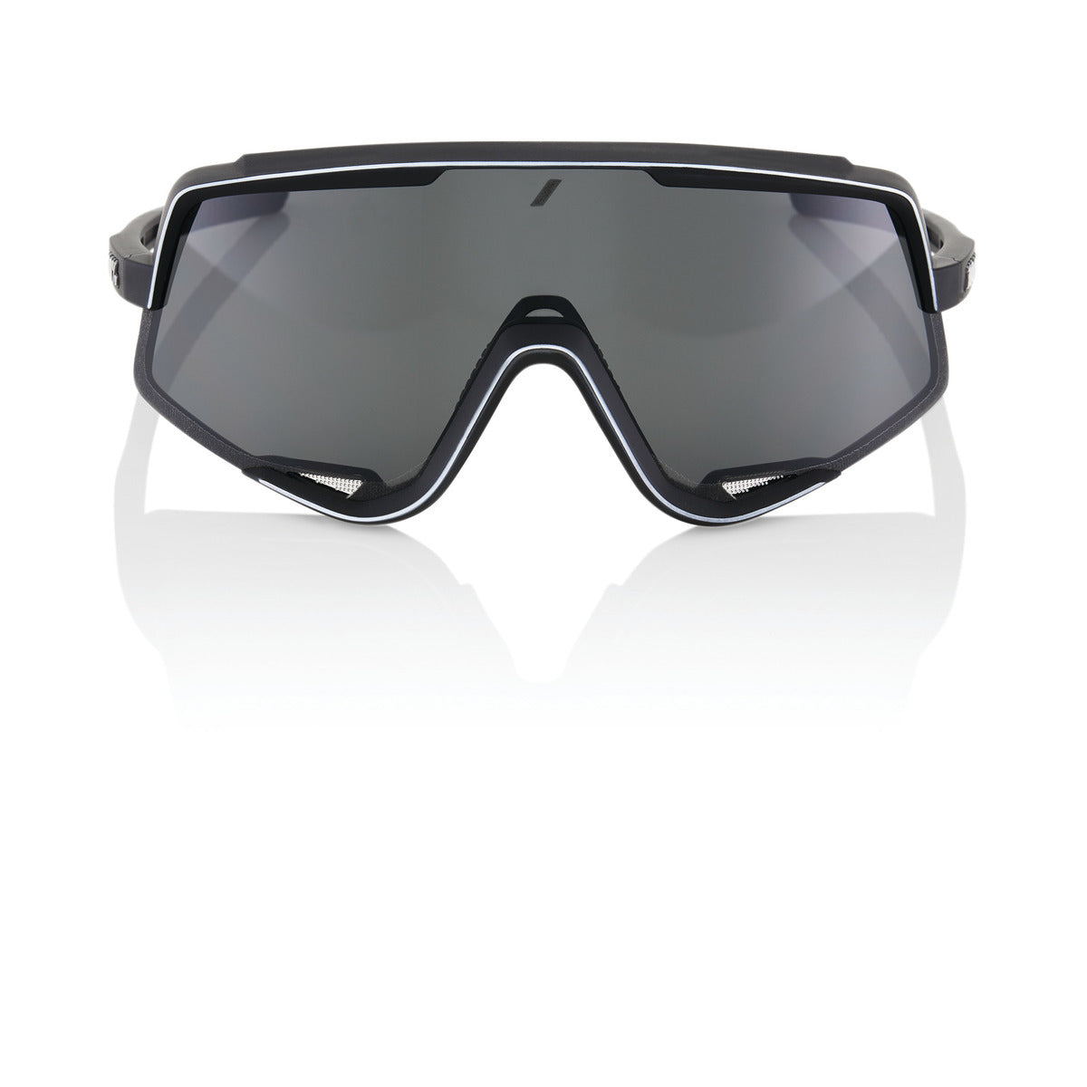 100% GLENDALE briller Soft Tact Sort Smoke Lens