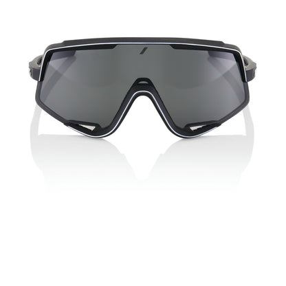 Lunettes 100% GLENDALE Soft Tact Noir Smoke Lens
