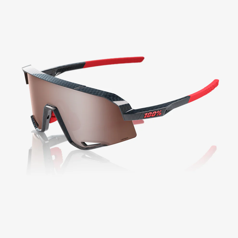 Brýle 100% SLENDALE Noir Carbon Hiper Mirror Argent