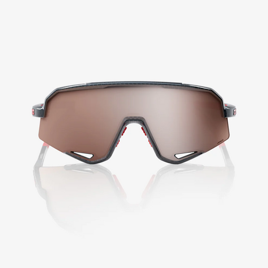 Okulary 100% SLENDALE Noir Carbon Hiper Mirror Argent