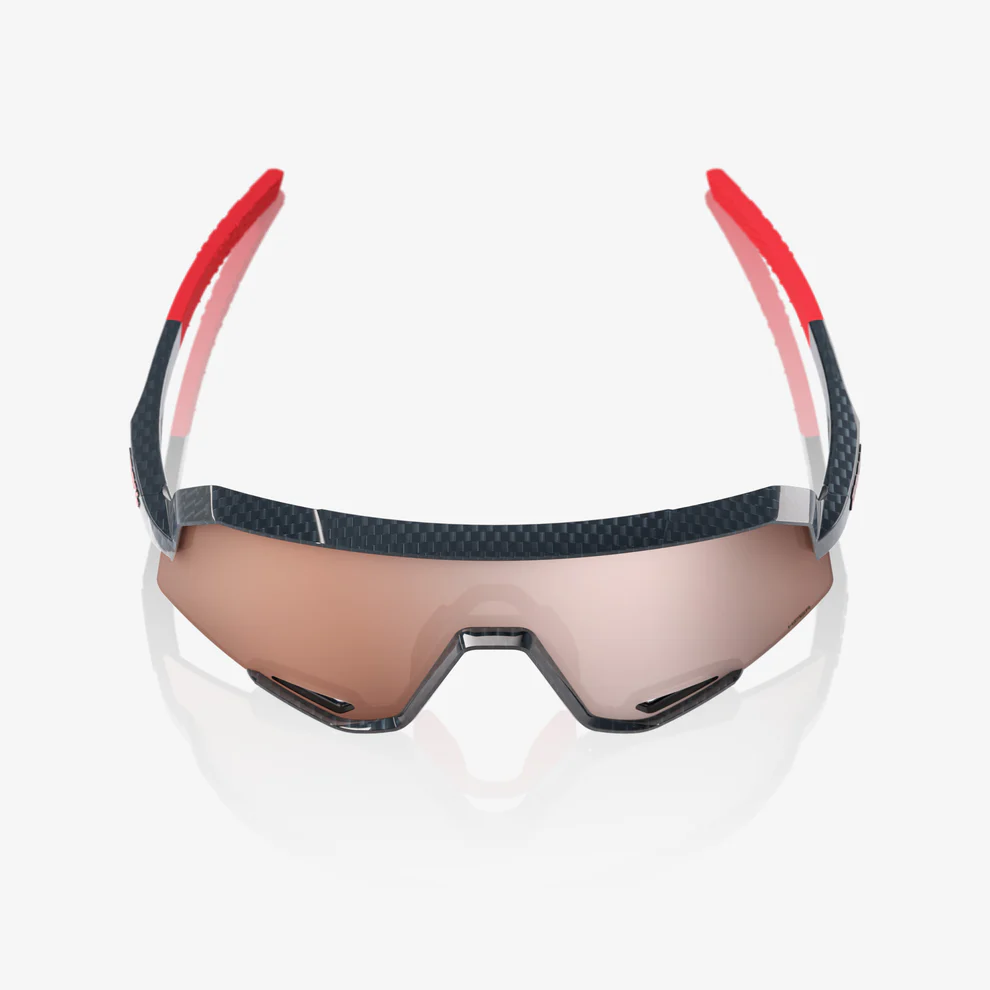 Brýle 100% SLENDALE Noir Carbon Hiper Mirror Argent