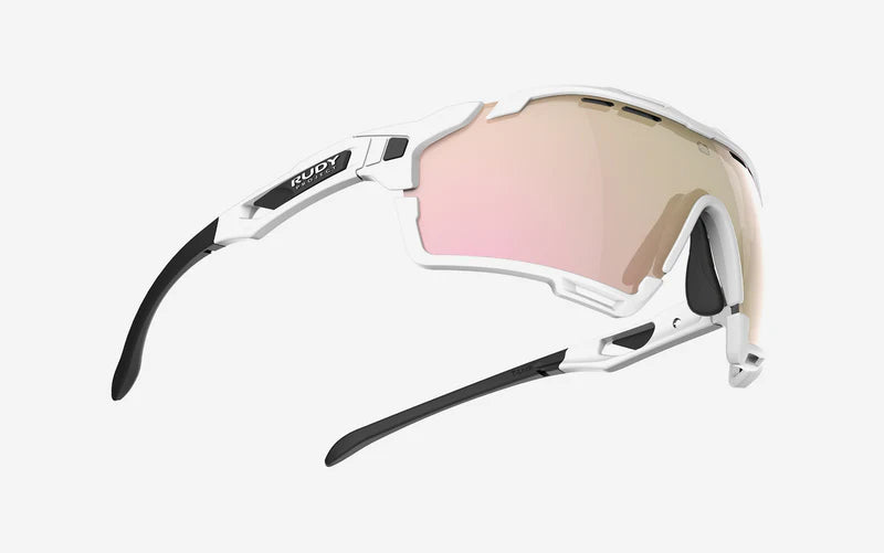 Bril RUDY PROJECT CUTLINE Wit Glazen RP Optics Multilaser Rose Gold