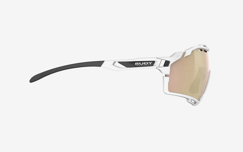 Bril RUDY PROJECT CUTLINE Wit Glazen RP Optics Multilaser Rose Gold