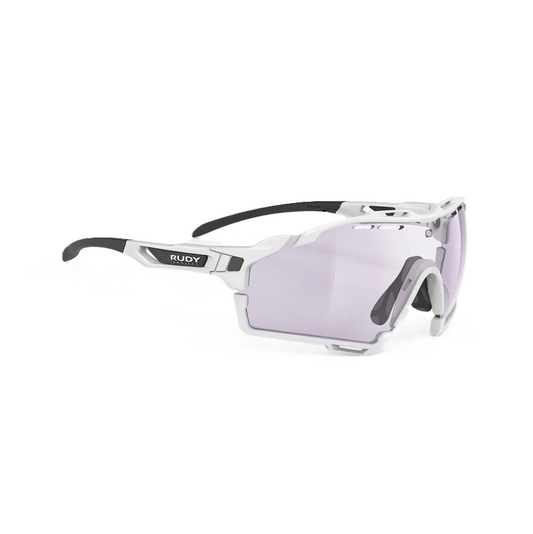 Okulary RUDY PROJECT CUTLINE Białe Soczewki IMPACTX™ Fotochromowe Laserowe Fioletowe