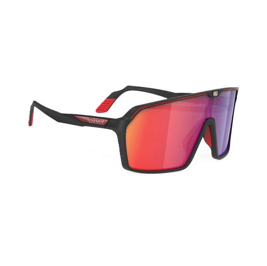 Okulary RUDY PROJECT SPINSHIELD Czarny Soczewki RP Optics Multilaser Red
