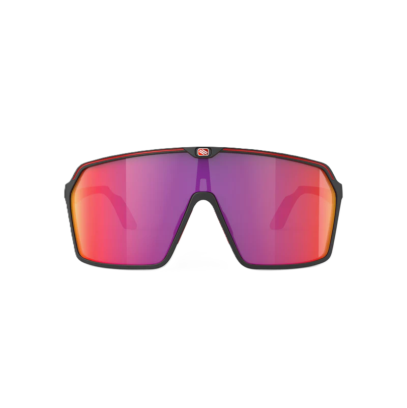 RUDY PROJECT SPINSHIELD Glasses Black RP Optics Multilaser Red Lenses