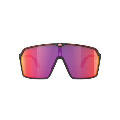 RUDY PROJECT SPINSHIELD Glasses Black RP Optics Multilaser Red Lenses