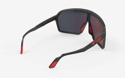 RUDY PROJECT SPINSHIELD Glasses Black RP Optics Multilaser Red Lenses