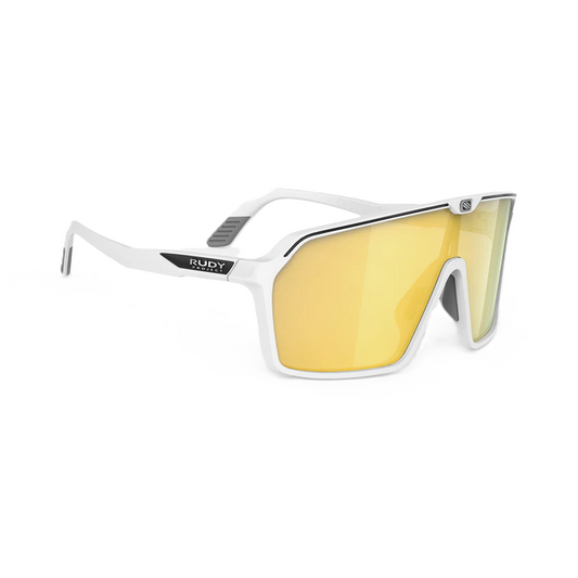Briller RUDY PROJECT SPINSHIELD Hvid Glas RP Optics Multilaser Gold