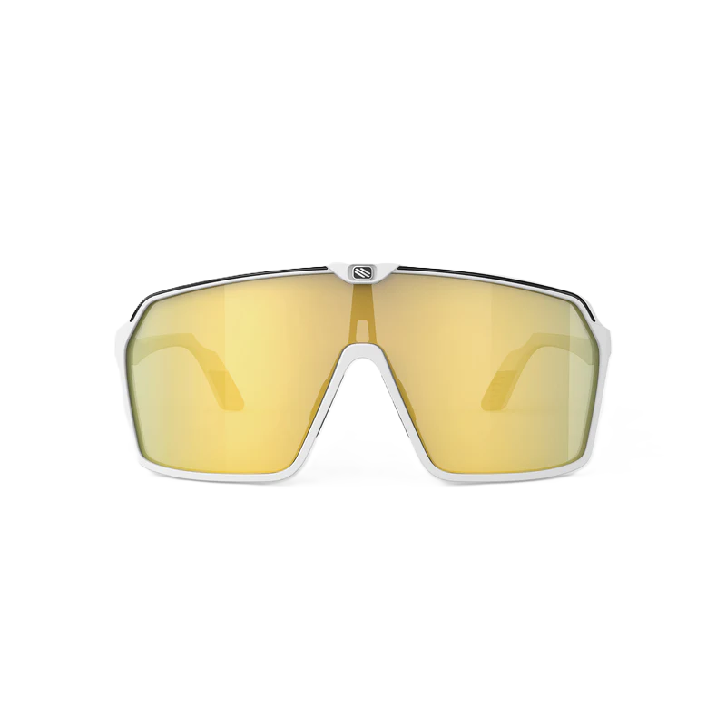 Bril RUDY PROJECT SPINSHIELD Wit Glazen RP Optics Multilaser Gold