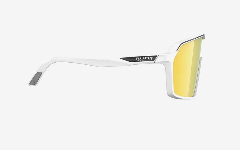 Bril RUDY PROJECT SPINSHIELD Wit Glazen RP Optics Multilaser Gold