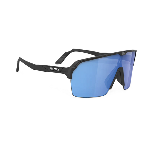Okulary RUDY PROJECT SPINSHIELD AIR Czarne Matt Soczewki RP Optics Multilaser Niebieskie