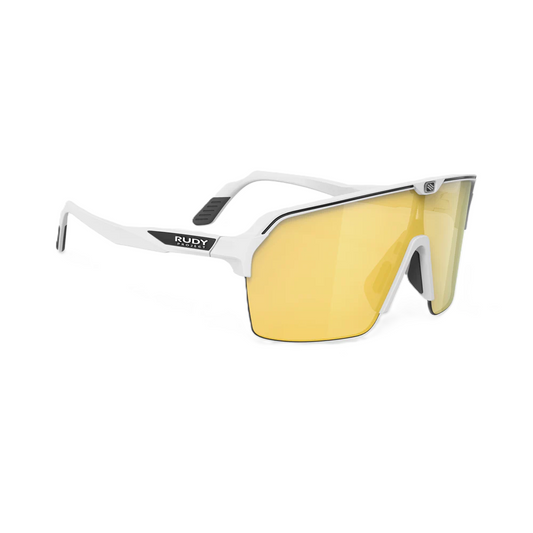 Okulary RUDY PROJECT SPINSHIELD AIR Białe Matowe Soczewki RP Optics Multilaser Gold
