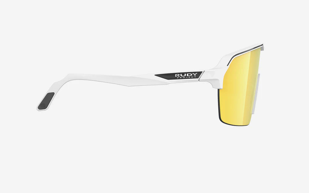 Bril RUDY PROJECT SPINSHIELD AIR Wit Mat Glazen RP Optics Multilaser Goud