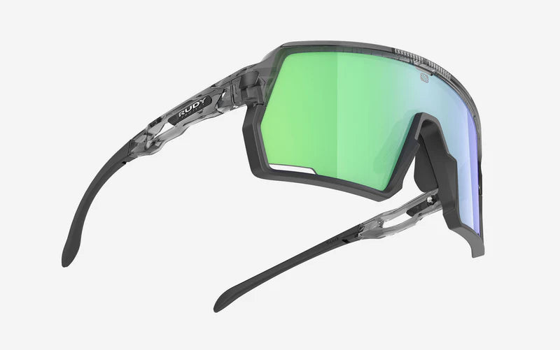 Briller RUDY PROJECT KELION Crystal Ash Glas RP Optics Multilaser Green