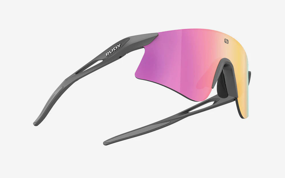 RUDY PROJECT ASTRAL Glasses Metal Titanium RP Optics Multilaser Sunset Lenses