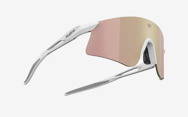 Briller RUDY PROJECT ASTRAL X Hvid Linser RP Optics Multilaser Rose Gold