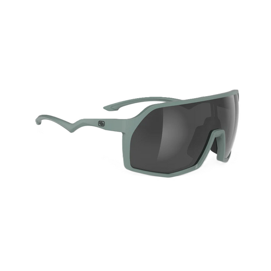 Okulary RUDY PROJECT THUNDER Zielony Szałwiowy Soczewki RP Optics Smoke Black