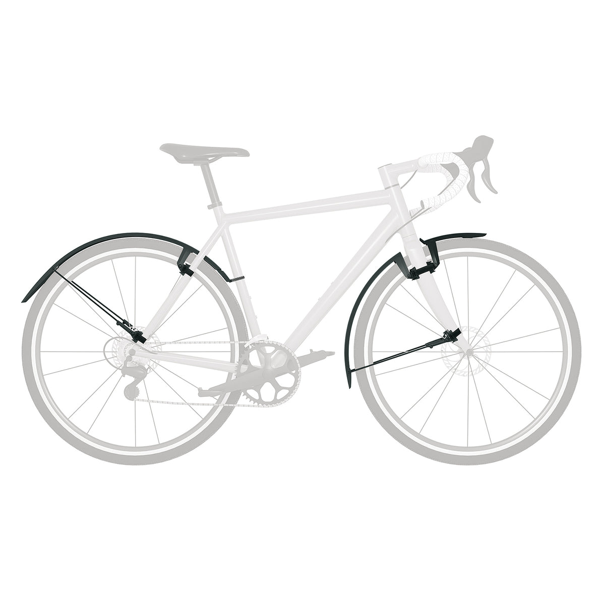 SKS GERMANY SPEEDROCKER 28"/700c Front and Rear Mudguard
