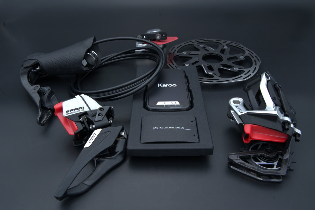 Mini-gruppe SRAM RED AXS E1 2X HAMMERHEAD KAROO