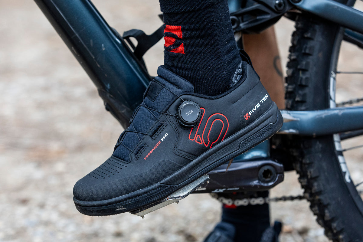 MTB-sko ADIDAS FIVE TEN FREERIDER PRO BOA Sort/Rød