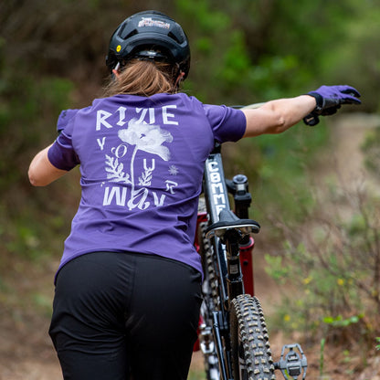 Tricou NORTHWAVE XTRAIL 2 Damă Mânecă Scurtă Mov
